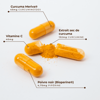 Curcuma + Poivre noir