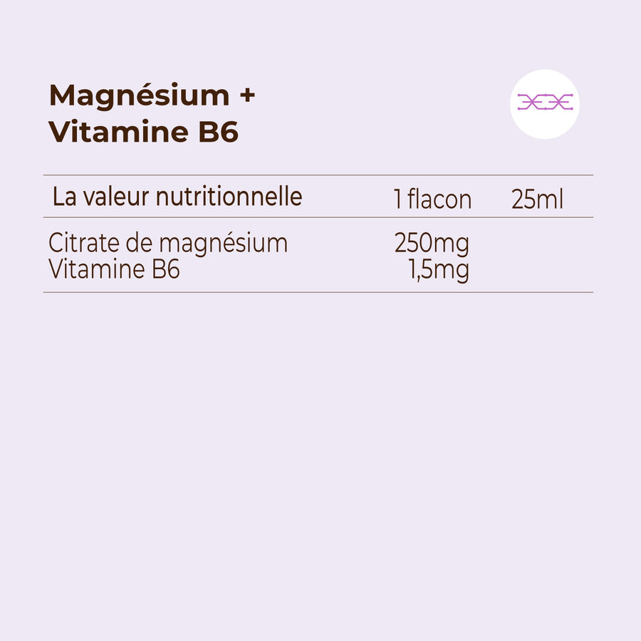 Magnésium + Vitamine B6